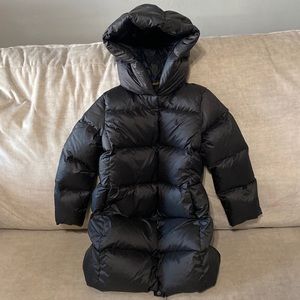 Used girls polo Ralph Lauren puffer jacket with hood. Girls size 6